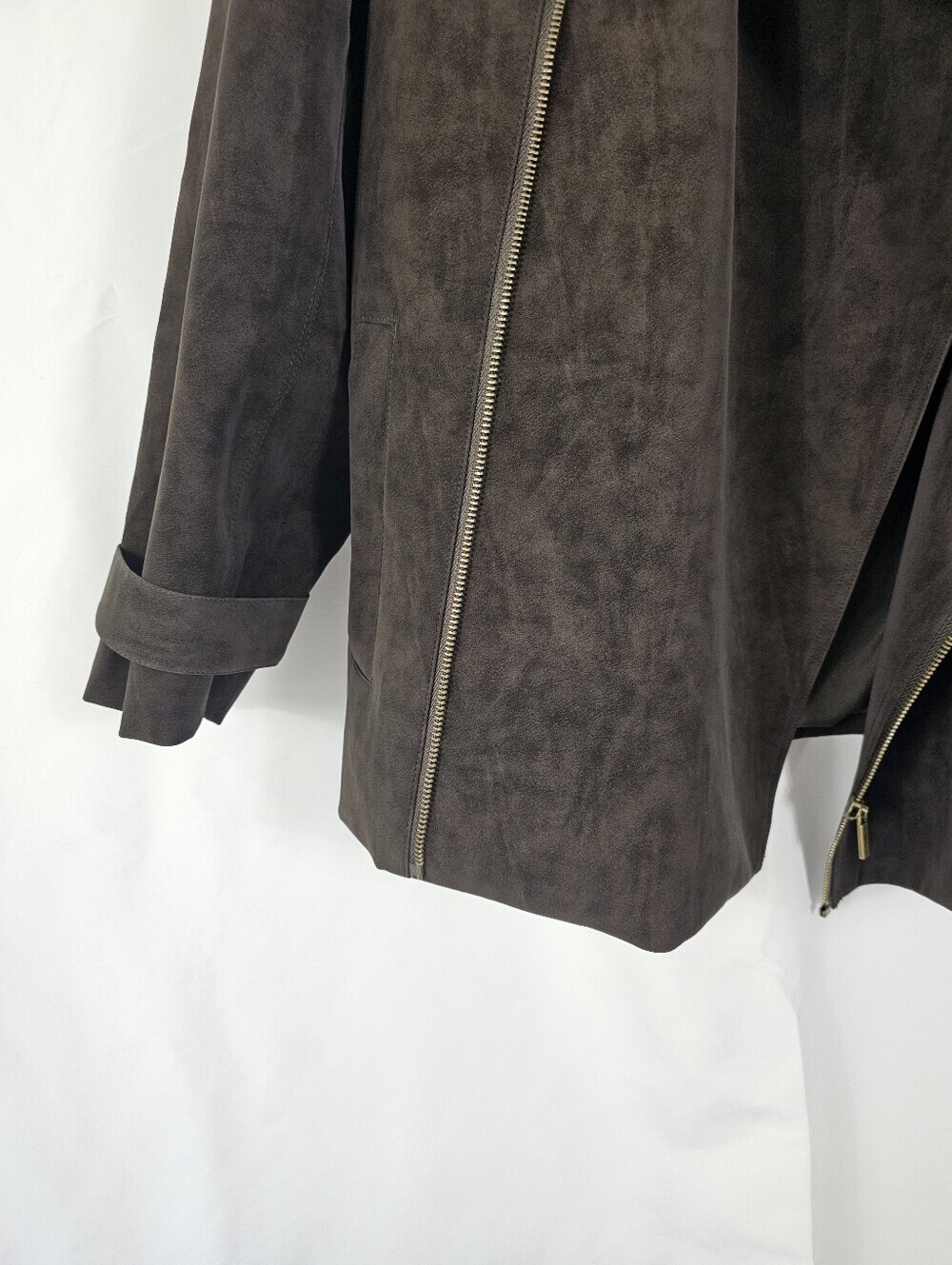 DISSH Oakland oversized jacket in chocolate size 6 - Picture 7 of 11